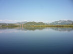 Скадарское озеро на повороте к реке