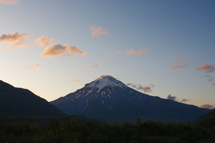 Корякский вулкан Петропавловск-Камчатский, Россия