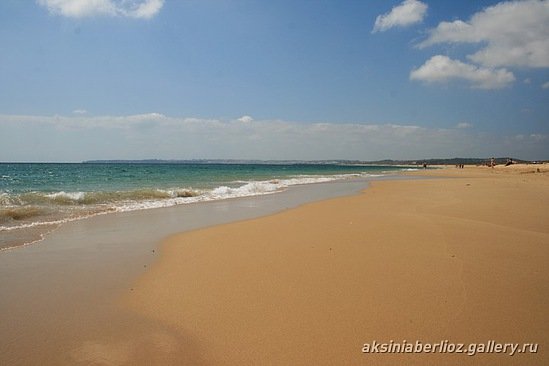 пляж в Фару Фару, Португалия