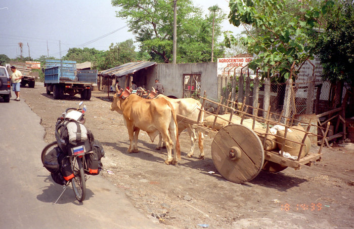 Колоритный транспорт Манагуа, Никарагуа