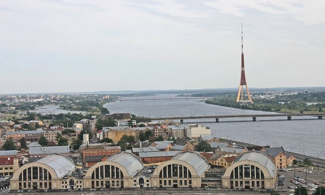 Центральный рынок Рига, Латвия