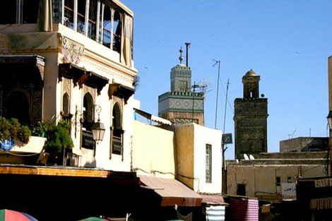 Белый город Фес Марокко