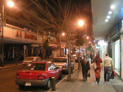 Ночной Бейрут Бейрут, Ливан