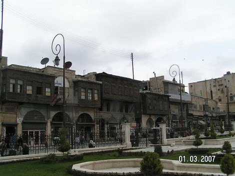 Характерный пейзаж Алеппо, Сирия
