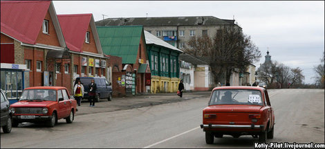 Центральная улица Сасово, Россия