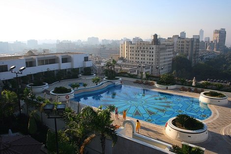 Вид из окна. Утро Каир, Египет