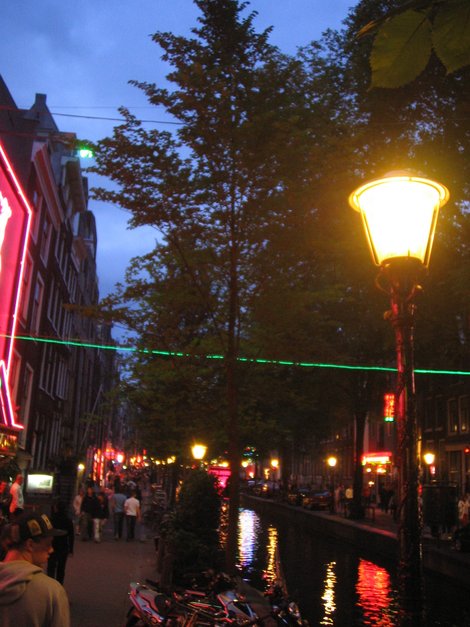 Район Красных фонарей Амстердам, Нидерланды