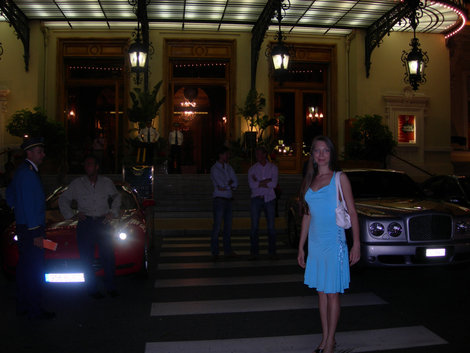 Около казино Монте-Карло, Монако