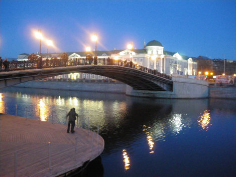 Самый романтичный мост Москвы Москва, Россия