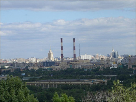 Московский пейзаж Москва, Россия
