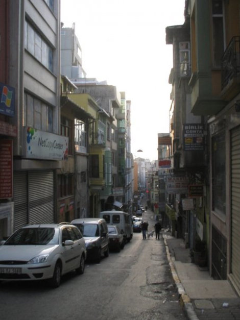 Улицы центра Стамбула — узкие и запутанные Стамбул, Турция