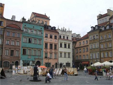 Исторический центр Варшавы Польша