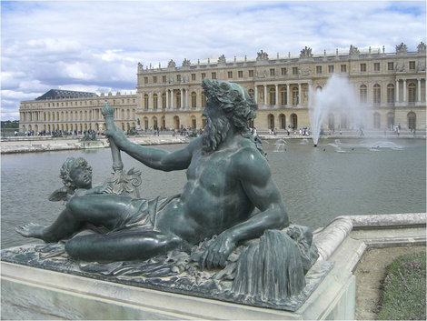 Дворец и парк в Версале Франция