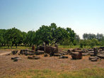 Руины храма Звартноц