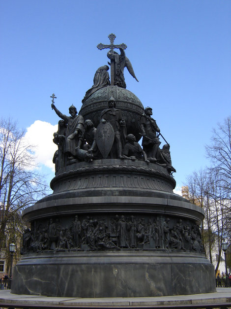 памятник в честь тысячелетней государственности Руси Великий Новгород, Россия