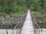подвесной мост через р.Катунь
