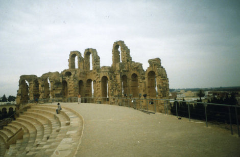Древнеримский амфитеатр в городе Эль-Джем Эль-Джем, Тунис