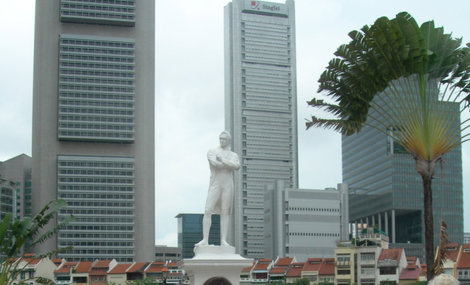 Скульптуры Стамфорда Раффлза Сингапур (город-государство)