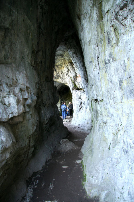 Коридоры Талдинских пещер Республика Алтай, Россия