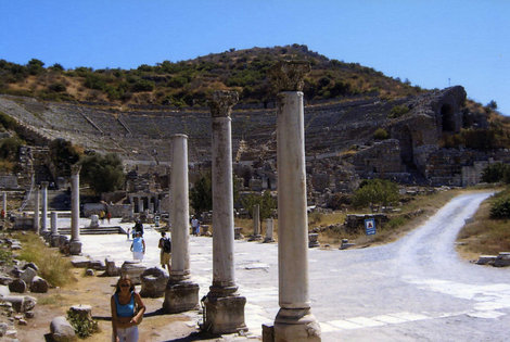 Театр Эфес античный город, Турция