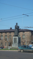 Памятник Ярославу Мудрому на Богоявленской площади