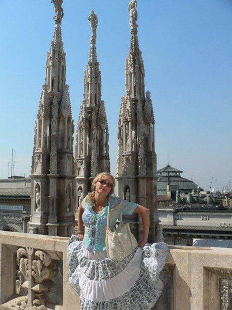 Сказочной красоты собор из редкой породы белого мрамора, который добывают только в одном месте в мире. Милан, Италия