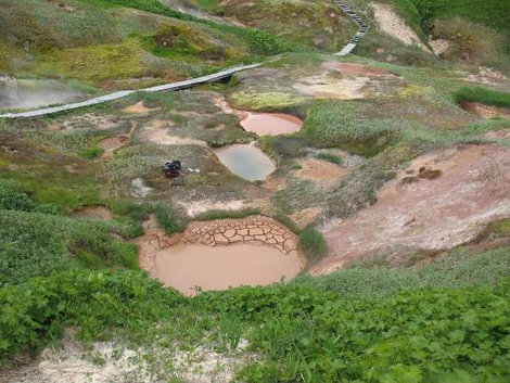 Долина вид с Вертолета Кроноцкий Биосферный Заповедник, Россия