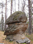 Каменное изваяние на Cухой гриве