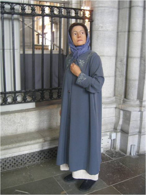 Статуя в соборе Уппсала, Швеция
