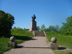 Памятник Петру Первому на Укрепленном острове.