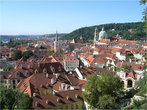 Прага с высоты Пражского града