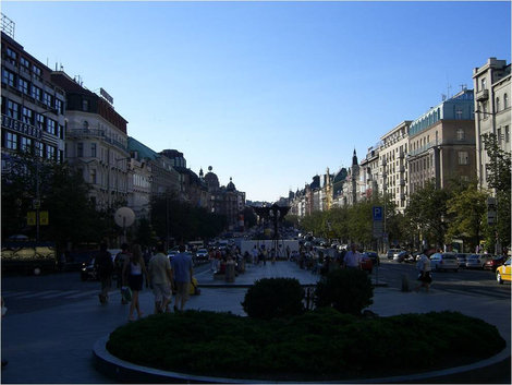 Вацлавская площадь Чехия