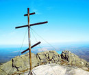 Православный крест на горе Синюха.
