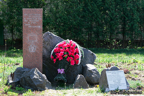 Памятник рогачевцам, погибшим в Афганистане. Гомельская область, Беларусь