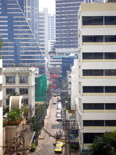 Вид на 5 сои с этажа с бассейном Бангкок, Таиланд
