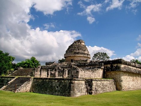 Шокирующая столица империи майя Чичен-Ица город майя, Мексика