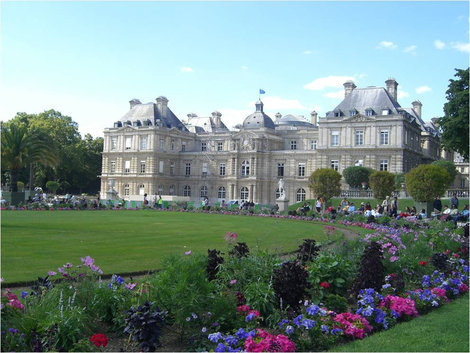 Люксембургский дворец Париж, Франция