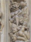 Собор Парижской Богоматери. Фрагмент фасада