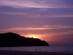 Пляж отеля Nexus Resort 5* — закат