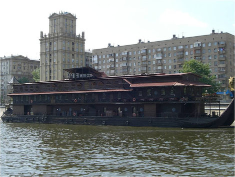 Ресторан на воде Москва, Россия