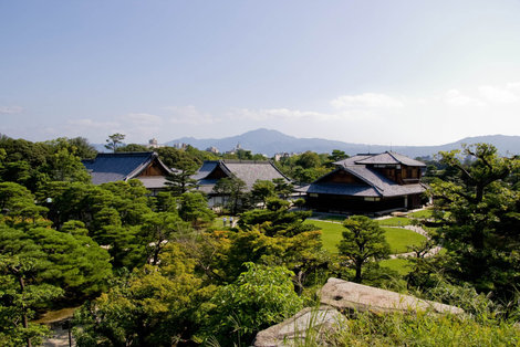 Хонмару — второй дворец Киото, Япония