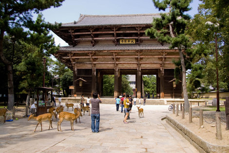 Тодайдзи: ворота Нандаймон Нара, Япония