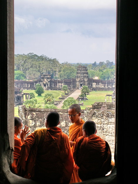 Монахи Сиемреап, Камбоджа