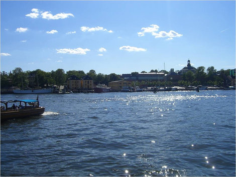 Солнце на воде Стокгольм, Швеция