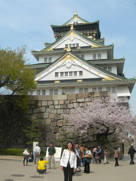 Осакский Замок Осака, Япония
