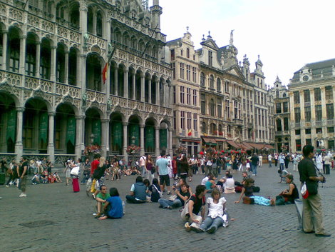 Центральная площадь — Grand place Брюссель, Бельгия