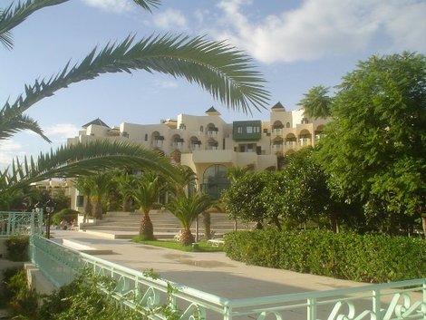 Территория отеля Хаммамет, Тунис