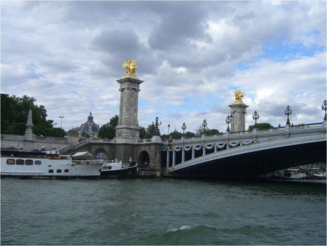 Мост Александра III Париж, Франция