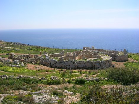 Неолитический храм Мнайдра Остров Мальта, Мальта