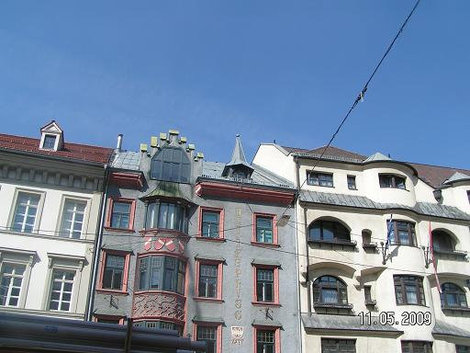 Причудливые этажи Инсбрук, Австрия